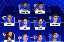 欧冠最佳阵容揭秘：姆巴佩4球封(fēng)神，全胜赖斯坐镇中(zhōng)场