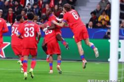 欧冠历史级惨案！大巴黎客(kè)場(chǎng)7-2狂胜勒沃(wò)庫(kù)森，红牌频出(chū)上(shàng)演进球盛宴