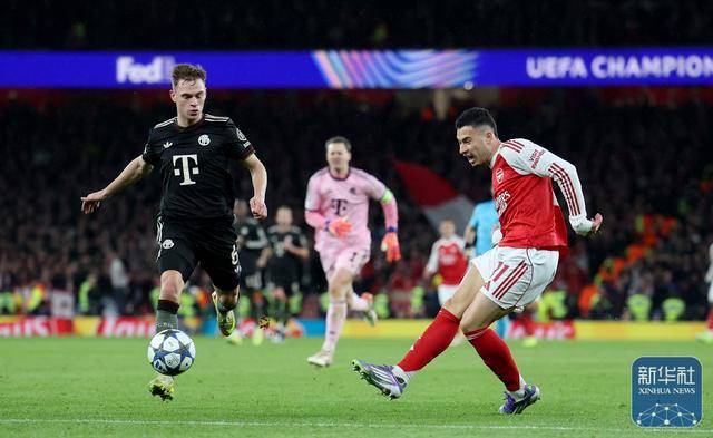 足球|欧冠:阿森纳胜拜仁慕尼黑