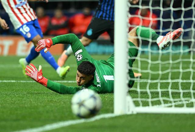 足球|欧冠:马德里竞技胜国际米兰