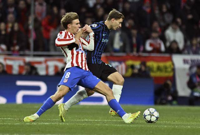 足球|欧冠:马德里竞技胜国际米兰